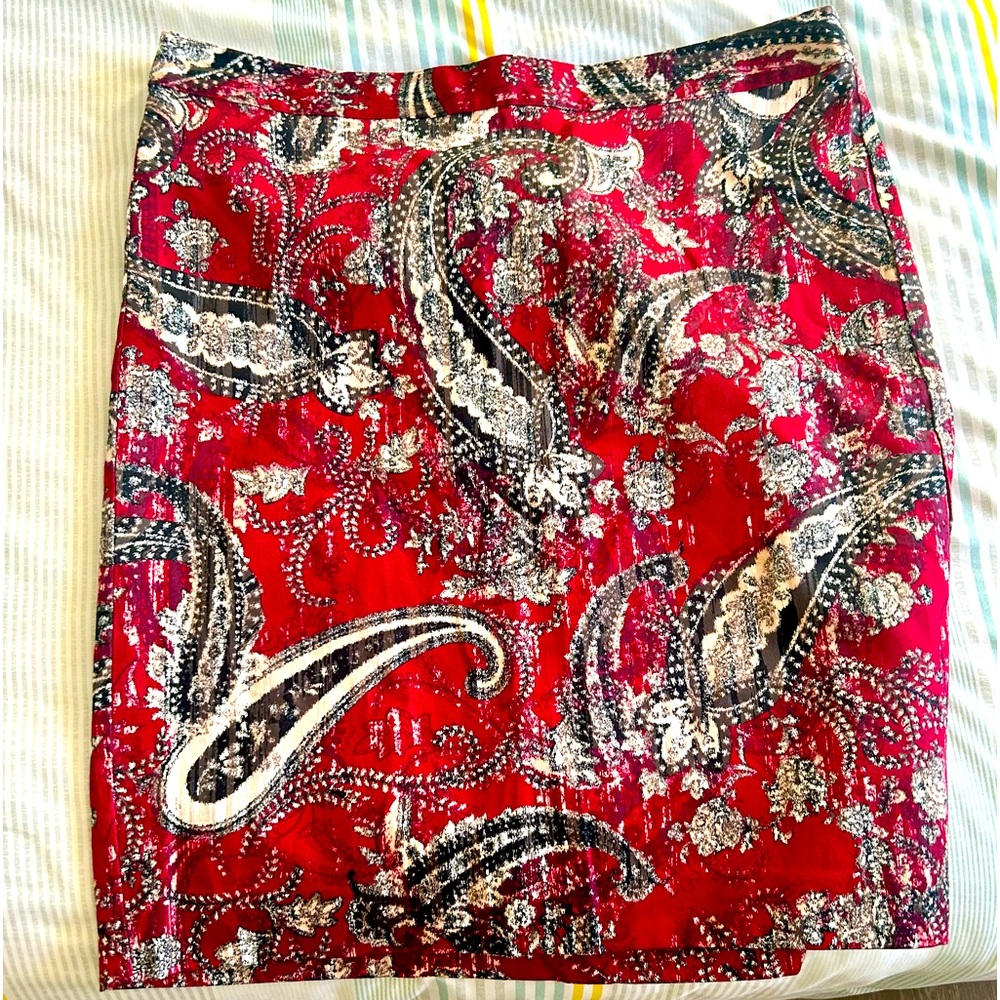 Red van heusen skirt
